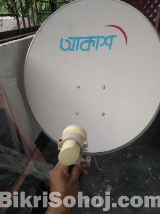আকাশ ডিটিএইচ ফুল সেটআপ বিক্রি করা হবে